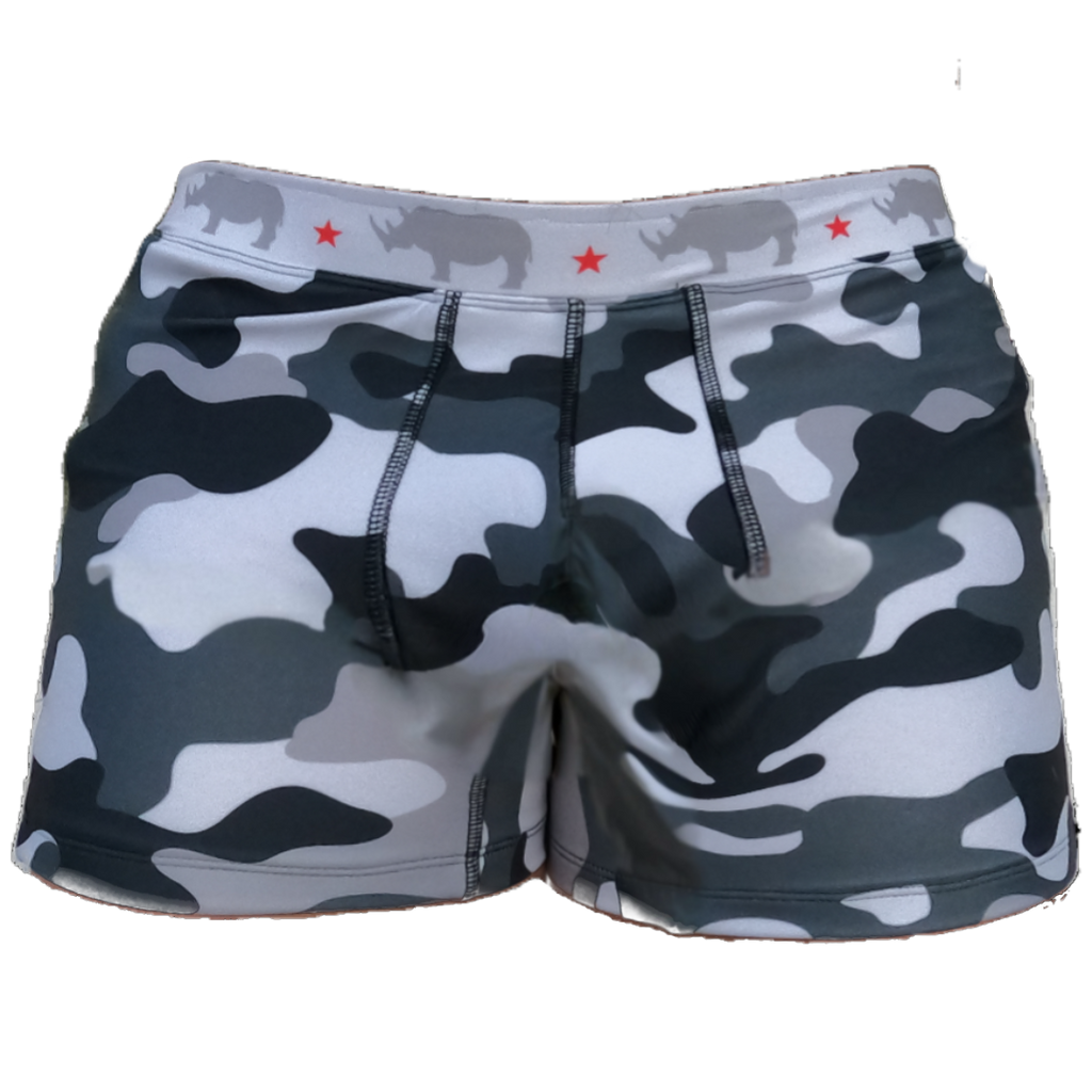 Winter Camo Performance  Man Trunks – Rhino Line shorts