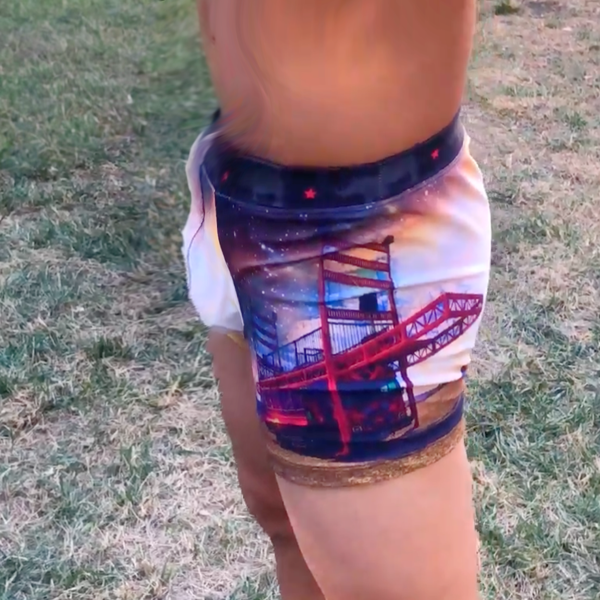 🎁Golden Gate Playa Edition ( His & Hers) Rhino Line Booty Short Xmas Bundle