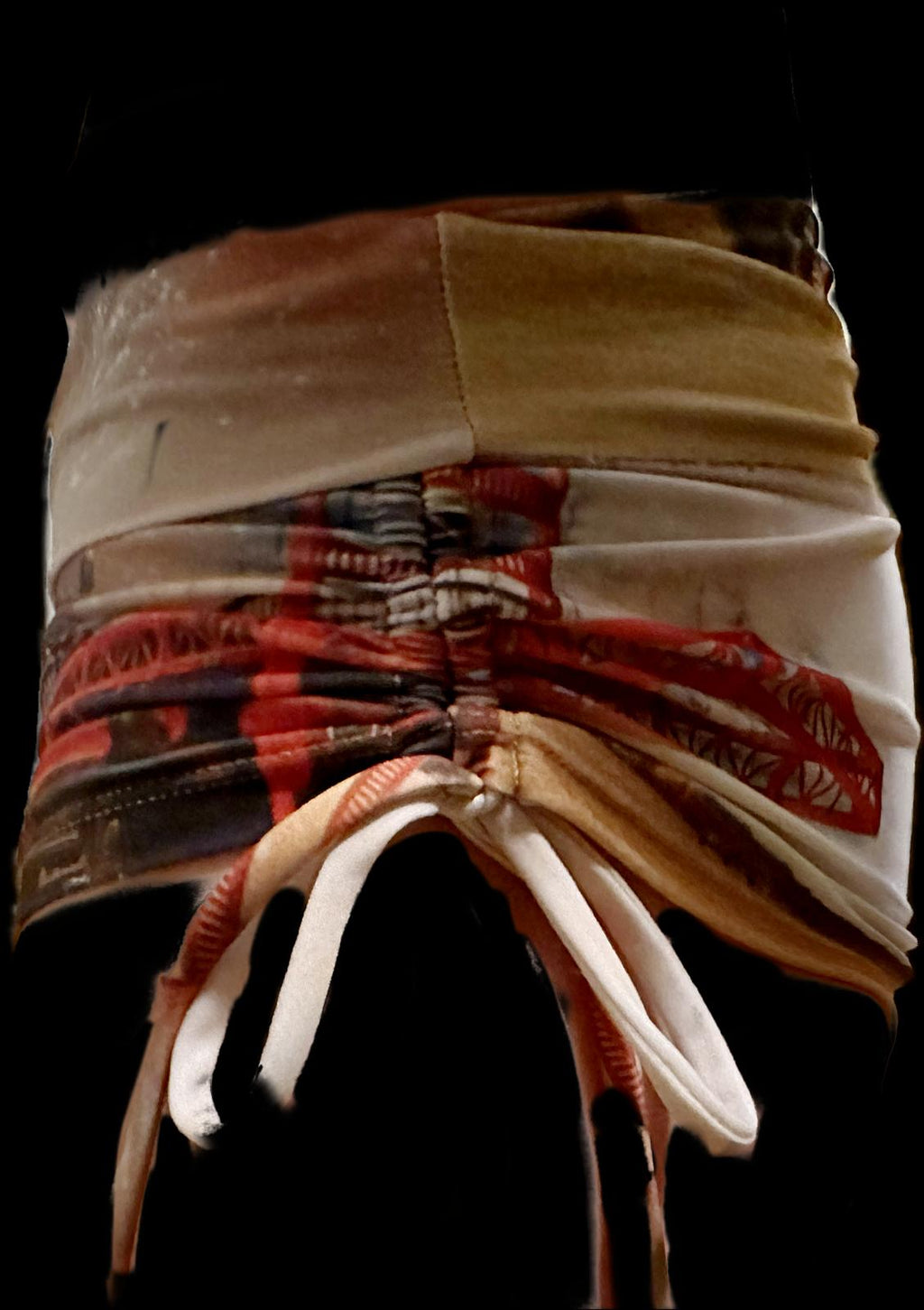 Rhino Line Women’s Adjustable Booty Shorts Golden Gate Playa Edition